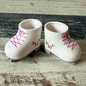 American Girl Welliewishers Doll WINTER FRIENDS SKATING Outfit Skates SHOES Only